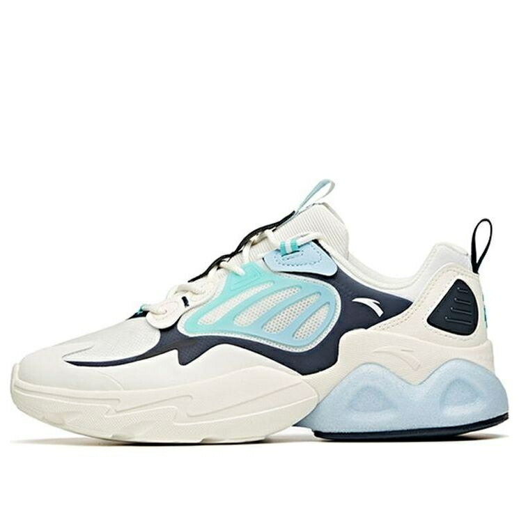 紺色 ネイビー 白色 ホワイト 青色 ブルー WHITE BLUE スニーカー メンズ ANTA MILLENNIUM 2 LOW NAVY 112128896-4 / WHITE NAVY BLUE