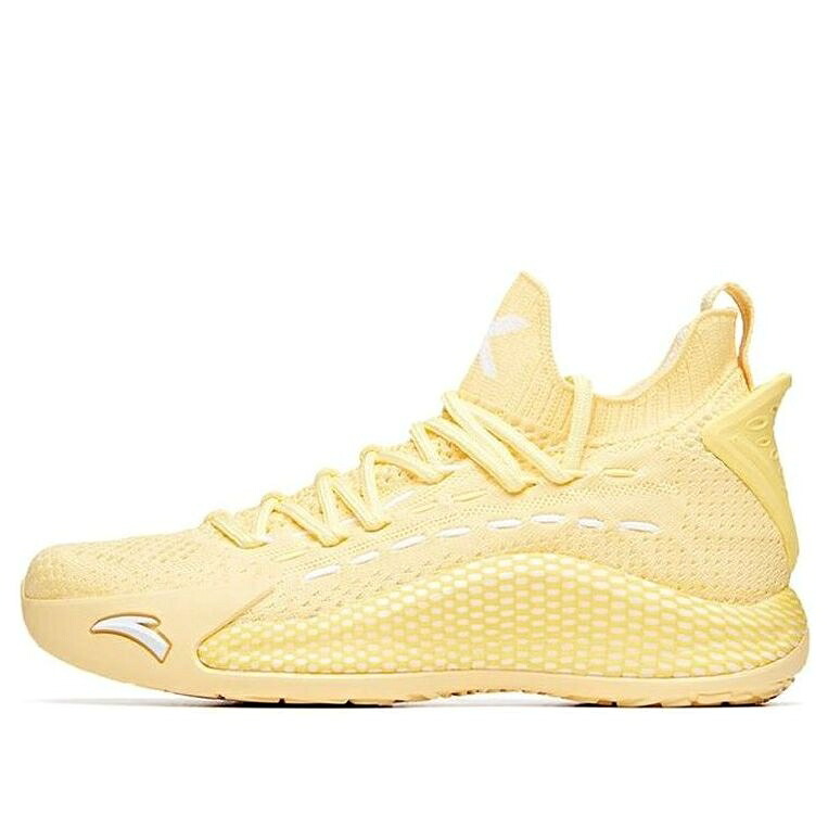 黄味がかった 黄色 白いこと 白いこと \u0027THE JERSEY\u0027 スニーカー レディース ANTA (WMNS) KLAY THOMPSON 5 LOW THIRD 122021102-2 / YELLOW WHITE