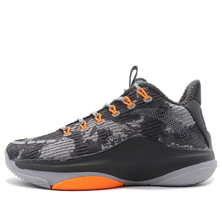 薄墨色 薄墨色 橙 オレンジ色 \u0027DARK ORANGE\u0027 スニーカー メンズ ANTA CELESTIAL BODY 5 GREY 112211605-4 / DARK GREY ORANGE