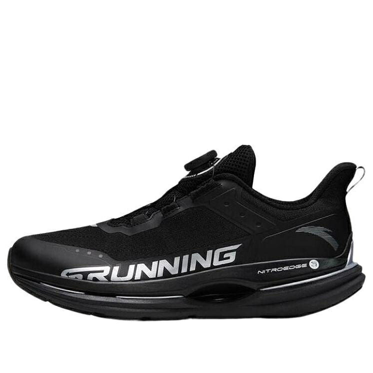 スニーカー 運動すること靴 黒いこと 黒いこと \u0027SLIPRESISTANT BLACK\u0027 スニーカー メンズ ANTA LOW-TOP RUNNING SHOES \u0027SLIP-RESISTANT 112325567S-3 / BLACK