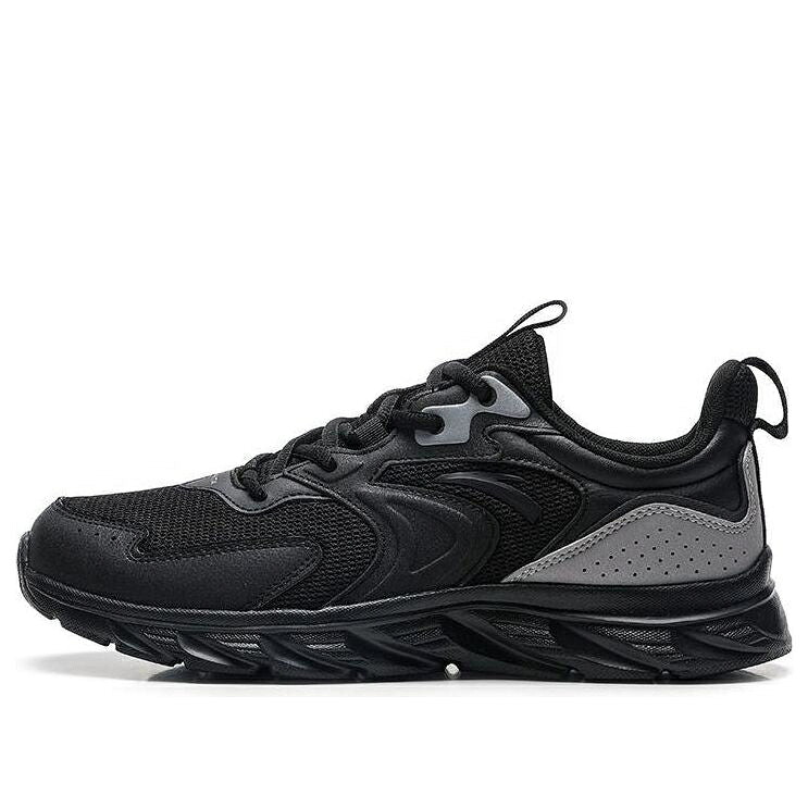 シリーズ 黒色 ブラック 灰色 グレー 'BLACK GREY' スニーカー メンズ ANTA RUNNING SERIES SNEAKERS 912235527-4 / BLACK GREY