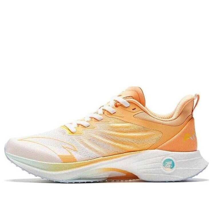 白いこと 白いこと 橙 オレンジ色 \u0027WHITE ORANGE\u0027 スニーカー レディース ANTA (WMNS) MACH 3 122335583-3 / WHITE ORANGE