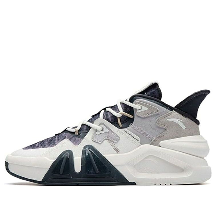 薄墨色 薄墨色 白いこと 白いこと 黒いこと 黒いこと \u0027WHITE BLACK\u0027 スニーカー レディース ANTA (WMNS) BADAO 4 GREY 122238080-2 / WHITE GREY BLACK