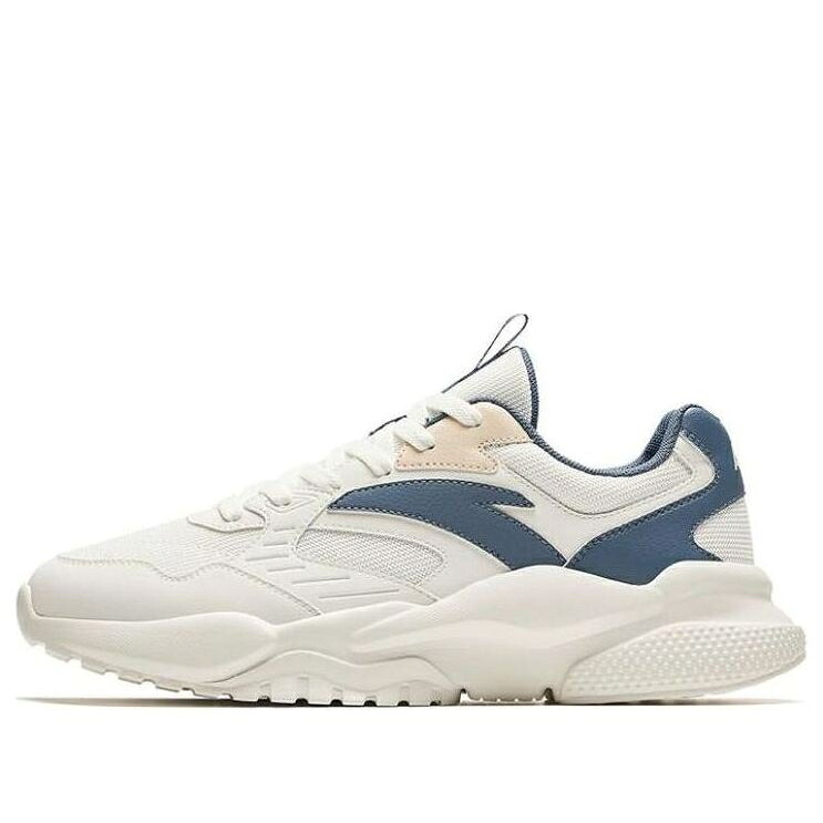 白いこと 白いこと 青碧 青碧 \u0027CREAM BLUE\u0027 スニーカー メンズ ANTA CONFORTABLE ALL-MATCH 912418854-7 / WHITE BLUE