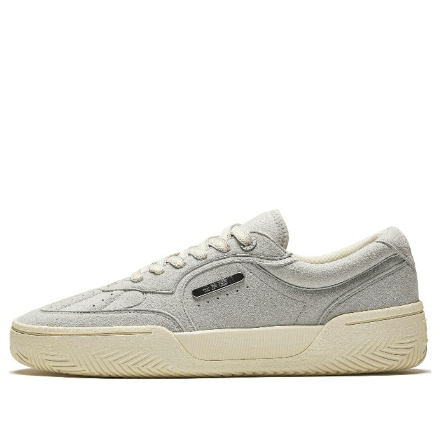 トライブ 灰色 グレー ベージュ 'GREY BEIGE' スニーカー メンズ ANTA KAI TRIBE 112431805S-3 / GREY BEIGE