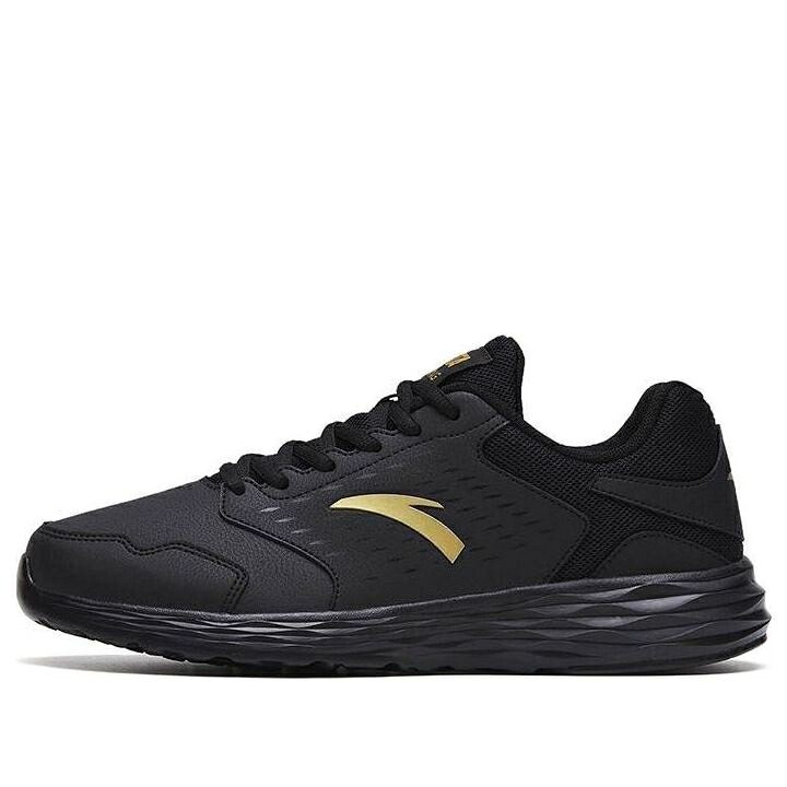 続きもの 黒いこと 黒いこと ゴールド \u0027BLACK GOLD\u0027 スニーカー メンズ ANTA RUNNING SERIES SNEAKERS 912355592-8 / BLACK GOLD