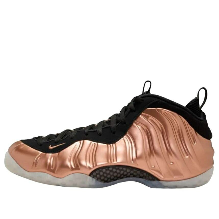 ナイキ フォームポジット 黒色 ブラック 銅色 コッパー エアフォームポジットワン 'METALLIC COPPER' ジュニア キッズ NIKE (GS) AIR FOAMPOSITE ONE FZ0990-800 / BLACK METALLIC COPPER OFF NOIR ベビー マタニ
