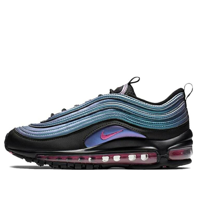 ナイキ マックス 黒色 ブラック レーザー エアマックス 'THROWBACK FUTURE' ジュニア キッズ NIKE (GS) AIR MAX 97 BQ7230-001 / BLACK LASER FUCHSIA ベビー マタニティ スニーカー