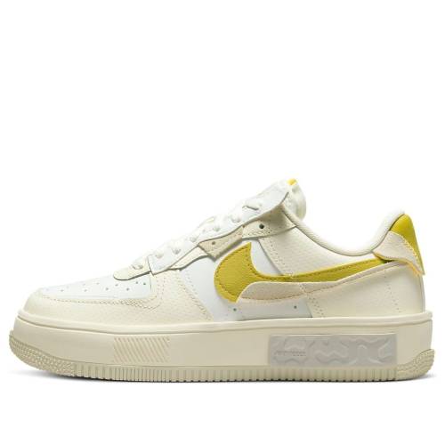 ナイキ 白色 ホワイト エアフォース 'SUMMIT CELERY' スニーカー レディース NIKE (WMNS) AIR FORCE 1 LOW FONTANKA WHITE DV6984-100 / SUMMIT WHITE SAIL LIGHT BONE｜スニケス