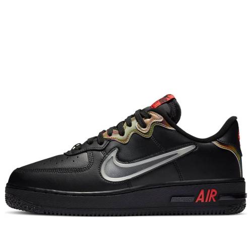 ナイキ リアクト 黒色 ブラック 銀色 シルバー エアフォース BLACK IRIDESCENT スニーカー メンズ NIKE AIR FORCE 1 REACT CN9838-001 / BLACK SILVER