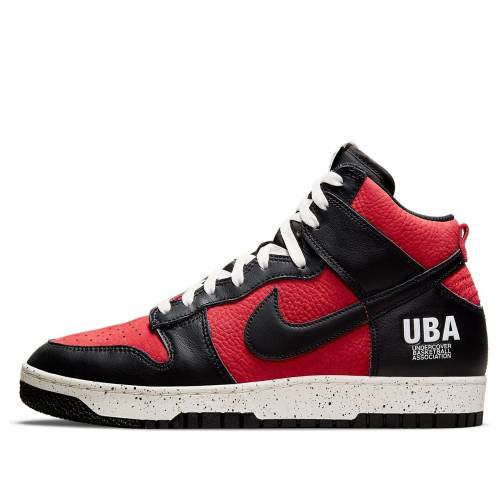 ナイキ アンダーカバー ダンク ハイ 赤 レッド 黒色 ブラック ダンクハイ UBA スニーカー メンズ NIKE X UNDERCOVER DUNK HIGH 1985 DD9401-600 / UNIVERSITY RED BLACK