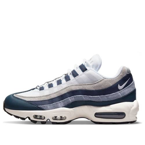 ナイキ マックス 紺色 ネイビー 白色 ホワイト 青色 ブルー 灰色 グレー エアマックス 'MIDNIGHT GREY' スニーカー メンズ NIKE AIR MAX 95 NAVY DC9412-400 / WHITE BLUE GREY