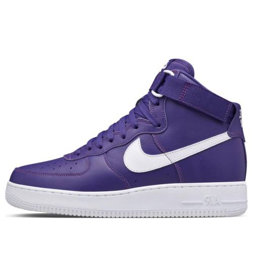 ナイキ ハイ 紫 パープル 白色 ホワイト エアフォース 'PURPLE WHITE' スニーカー メンズ NIKE AIR FORCE 1 HIGH SP 823297-500 / PURPLE PURPLE WHITE｜スニケス