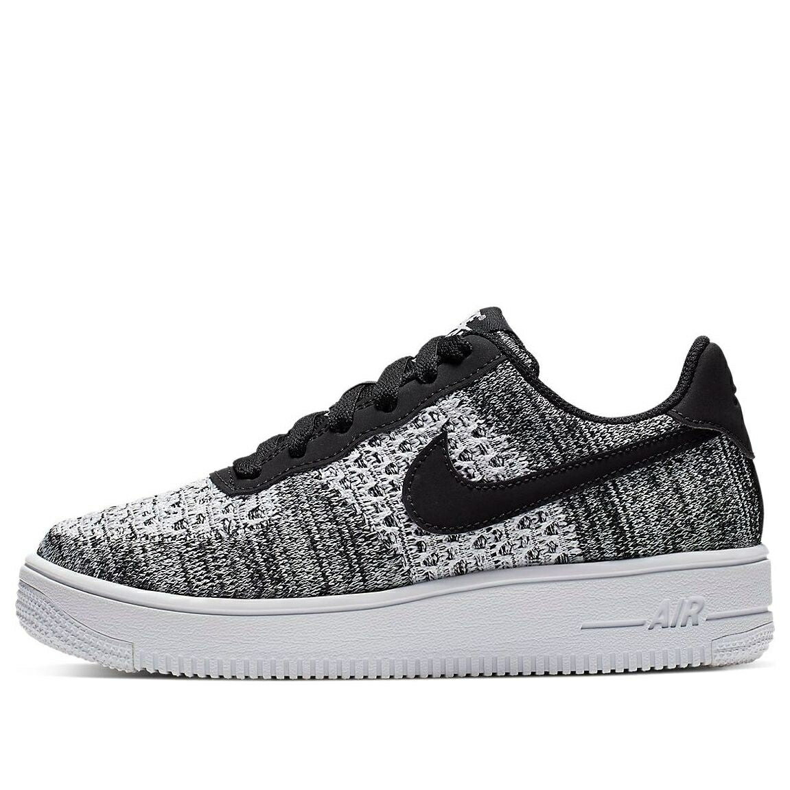 ナイキ フライニット 黒色 ブラック エアフォース 2.0 'OREO' ジュニア キッズ NIKE (GS) AIR FORCE 1 FLYKNIT BV0063-001 / BLACK ベビー マタニティ スニーカー