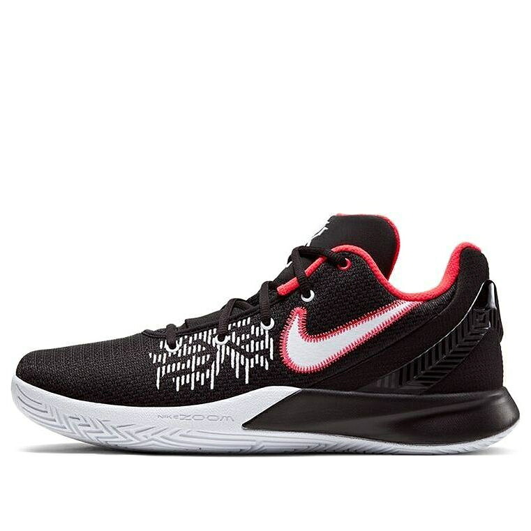 ナイキ カイリー フライトラップ 黒色 ブラック 白色 ホワイト クリムゾン 'BRIGHT CRIMSON' スニーカー メンズ NIKE KYRIE FLYTRAP 2 EP AO4438-008 / BLACK WHITE BRIGHT CRIMSON