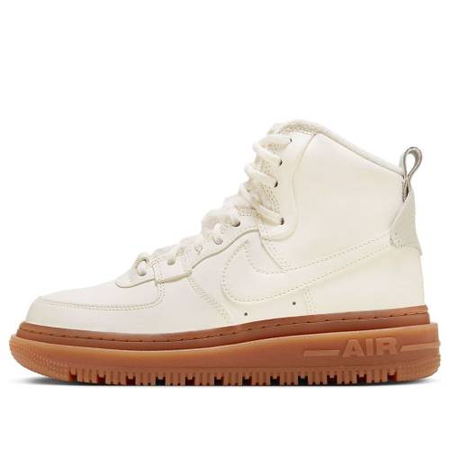 ナイキ 皮膚軟化剤 赤銅色 赤銅色 空軍 2.0 \u0027CREAM\u0027 スニーカー レディース NIKE (WMNS) AIR FORCE 1 HI UT FV3644-119 / CREAM BROWN
