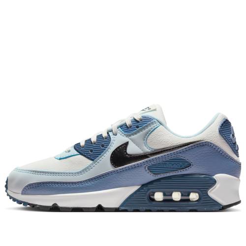 ナイキ マックス 白いこと 白いこと 青碧 青碧 エア湖マックス \u0027ASHEN SLATE\u0027 スニーカー レディース NIKE (WMNS) AIR MAX 90 HM8128-100 / SUMMIT WHITE ASHEN SLATE BLUE