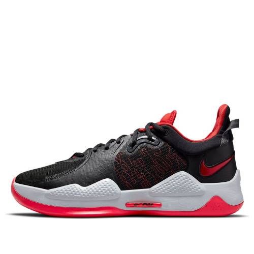 ナイキ 黒色 ブラック 赤 レッド 白色 ホワイト 'BRED' スニーカー メンズ NIKE PG 5 EP CW3146-002 / BLACK UNIVERSITY RED WHITE｜スニケス