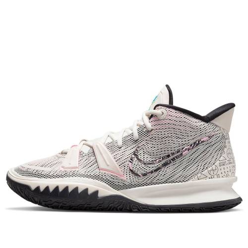 ナイキ カイリー 白色 ホワイト 青色 ブルー ピンク PALE IVORY スニーカー メンズ NIKE KYRIE 7 EP CZ0143-100 / WHITE BLUE PINK