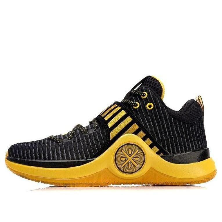 リーニン ウェイド 黒色 ブラック 黄色 イエロー 'CAUTION' スニーカー メンズ LI-NING WAY OF WADE 6 ABAM089-85 / BLACK YELLOW|スニケス