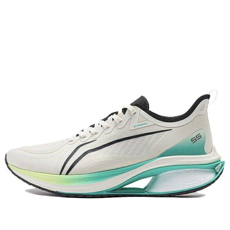 リーニン 白色 ホワイト 緑 グリーン ベージュ 3.0 'WHITE GREEN' スニーカー メンズ LI-NING WUSHI 5S ARST049-1 / WHITE GREEN BEIGE