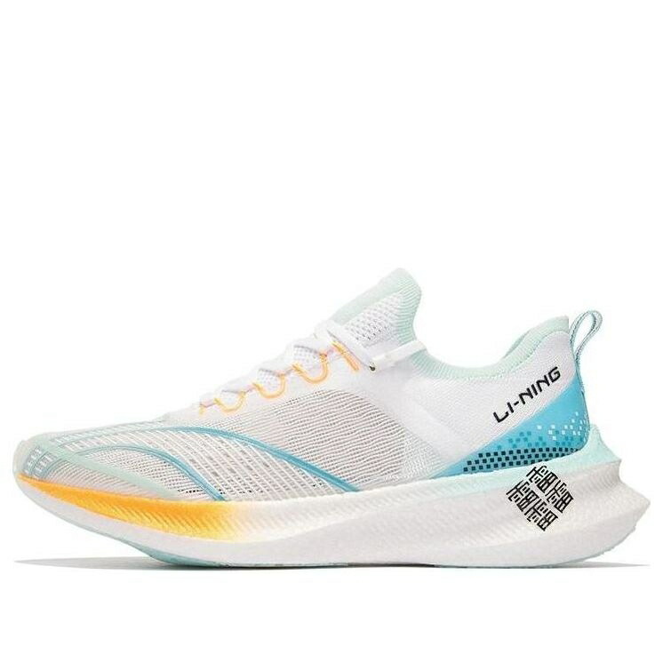 リーニン 青碧 青碧 白いこと 白いこと 黄味がかった 黄色 \u0027WHITE YELLOW\u0027 スニーカー メンズ LI-NING FEIDIAN CHALLENGER BLUE ARMS011-1 / WHITE BLUE YELLOW