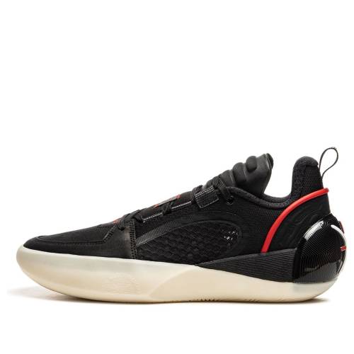 リーニン ウェイド シティ 黒いこと 黒いこと 皮膚軟化剤 \u0027ENCORE\u0027 スニーカー メンズ LI-NING WADE ALL CITY 12 ABAU029-8 / BLACK CREAM スニーカー-メンズ靴-靴