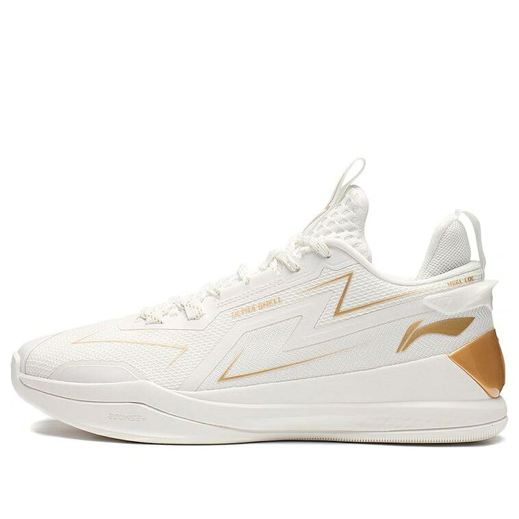 リーニン 白いこと 白いこと ゴールド \u0027WHITE GOLD\u0027 スニーカー メンズ LI-NING SOF FLASH 2 ABAS099-4 / WHITE GOLD