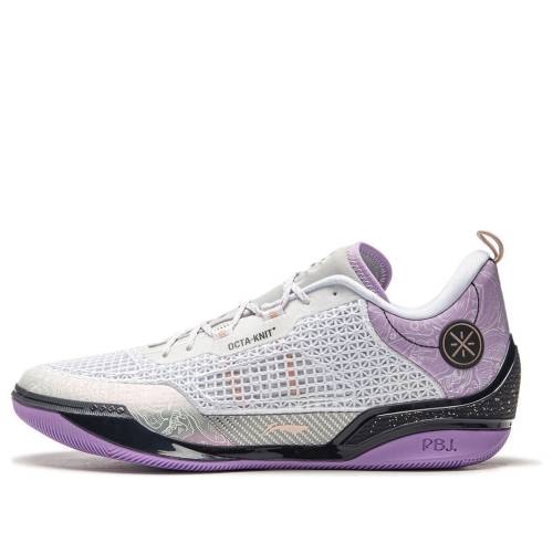 リーニン ウェイド ウルトラ 薄墨色 薄墨色 紫 パープル \u0027GREY PURPLE\u0027 スニーカー メンズ LI-NING WADE 808 4 ULTRA ABAU065-3 / GREY PURPLE