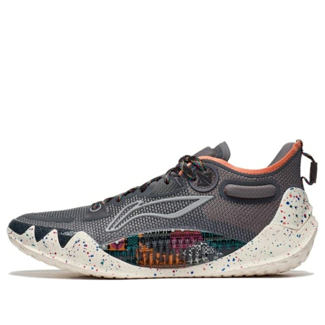 リーニン バトラー 薄墨色 薄墨色 \u0027DARK GREY\u0027 スニーカー メンズ LI-NING JIMMY BUTLER 1 ABAS051-36 / GREY DARK