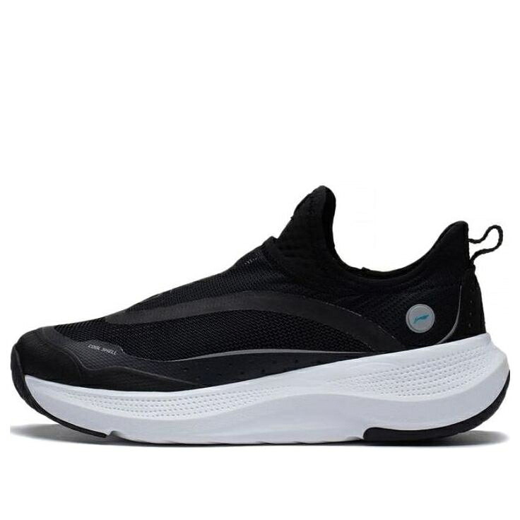 リーニン 黒いこと 黒いこと 白いこと 白いこと \u0027BLACK WHITE\u0027 スニーカー レディース LI-NING (WMNS) SOFT GO AGLT106-2 / BLACK WHITE
