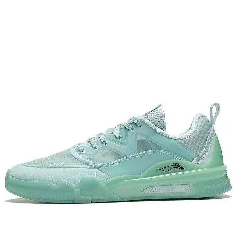 リーニン スニーカー 運動靴 緑 グリーン 青色 ブルー 'GREEN BLUE' スニーカー メンズ LI-NING ELLINGTON SKATEBOARDING SHOES AEPR009-13 / GREEN BLUE