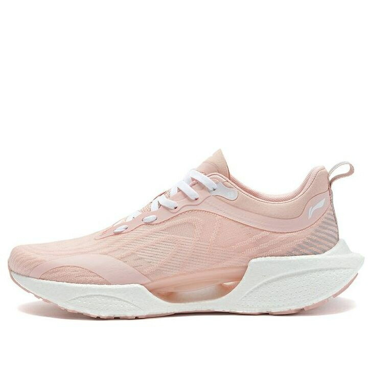 リーニン サクラ色 白いこと 白いこと \u0027PINK WHITE\u0027 スニーカー レディース LI-NING (WMNS) SUPER LIGHT 18 ARMR008-5 / PINK WHITE