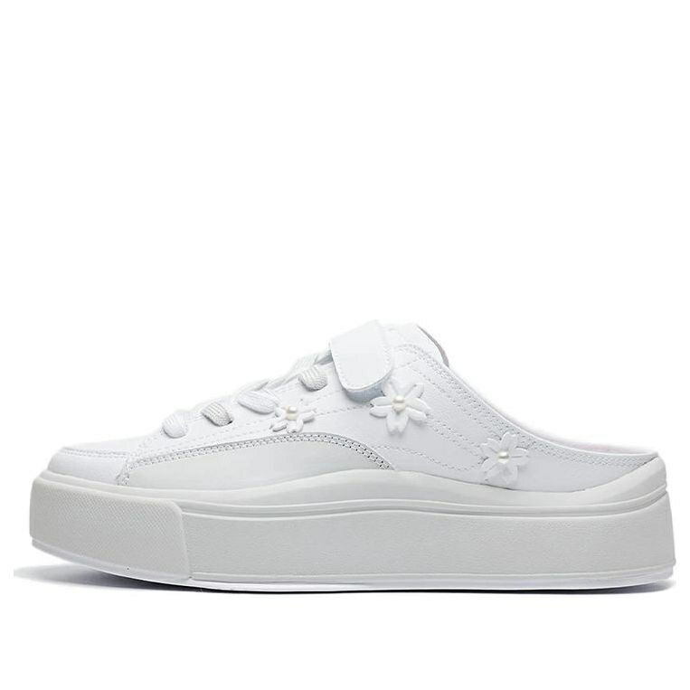 リーニン 白色 ホワイト 'WHITE' スニーカー レディース LI-NING (WMNS) COMFY MULE AGCS142-1 / WHITE 20,160円