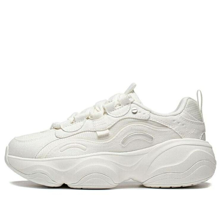 リーニン スニーカー 運動すること靴 白いこと 白いこと \u0027WHITE\u0027 スニーカー レディース LI-NING (WMNS) MIA RETRO DAD SHOES AGCT126-1 / WHITE