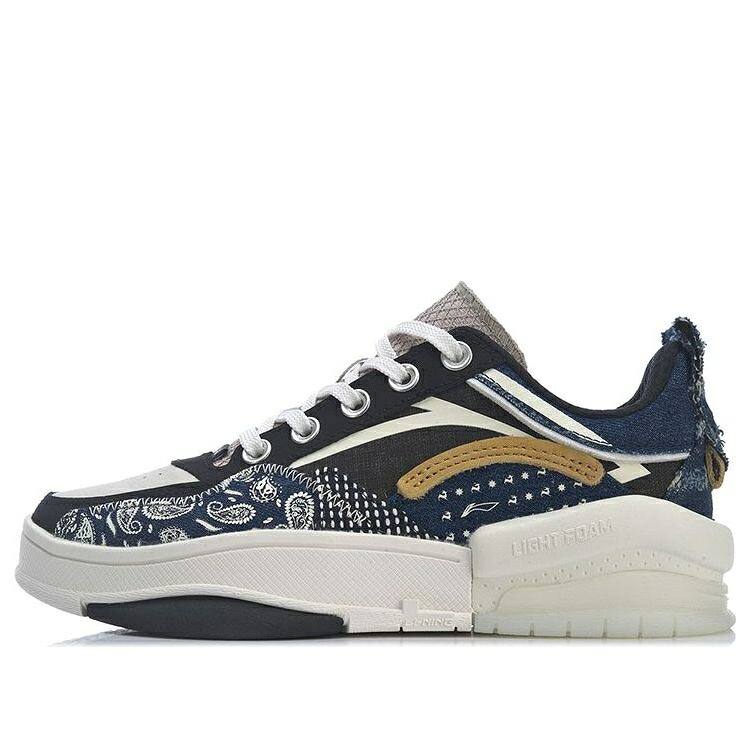 リーニン スケート 青色 ブルー 灰色 グレー 白色 ホワイト 'GREY WHITE' スニーカー レディース LI-NING (WMNS) WEIWU SKATE BLUE AGCR214-1 / GREY WHITE BLUE