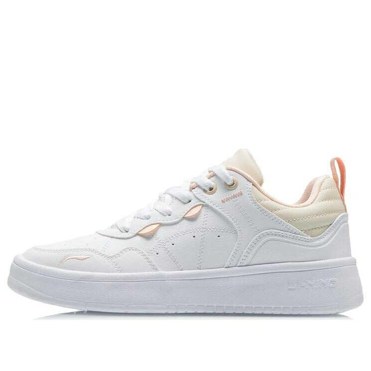 リーニン 点火装置 白いこと 白いこと 橙 オレンジ色 \u0027WHITE ORANGE\u0027 スニーカー レディース LI-NING (WMNS) SUPERWAVE LITE AGCR316-1 / WHITE ORANGE