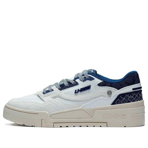 リーニン 紺色 米国海軍 白いこと 白いこと \u0027WHITE BLUE\u0027 スニーカー メンズ LI-NING 001 BTC PRM NAVY AGCT003-1 / WHITE NAVY