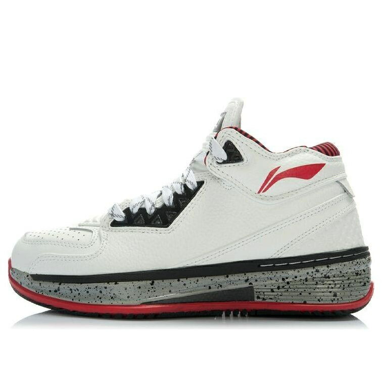 リーニン ウェイド 白色 ホワイト 黒色 ブラック 灰色 グレー グレイ 305 スニーカー メンズ LI-NING WAY OF WADE 2 ABAH017-5 / WHITE BLACK GRAY