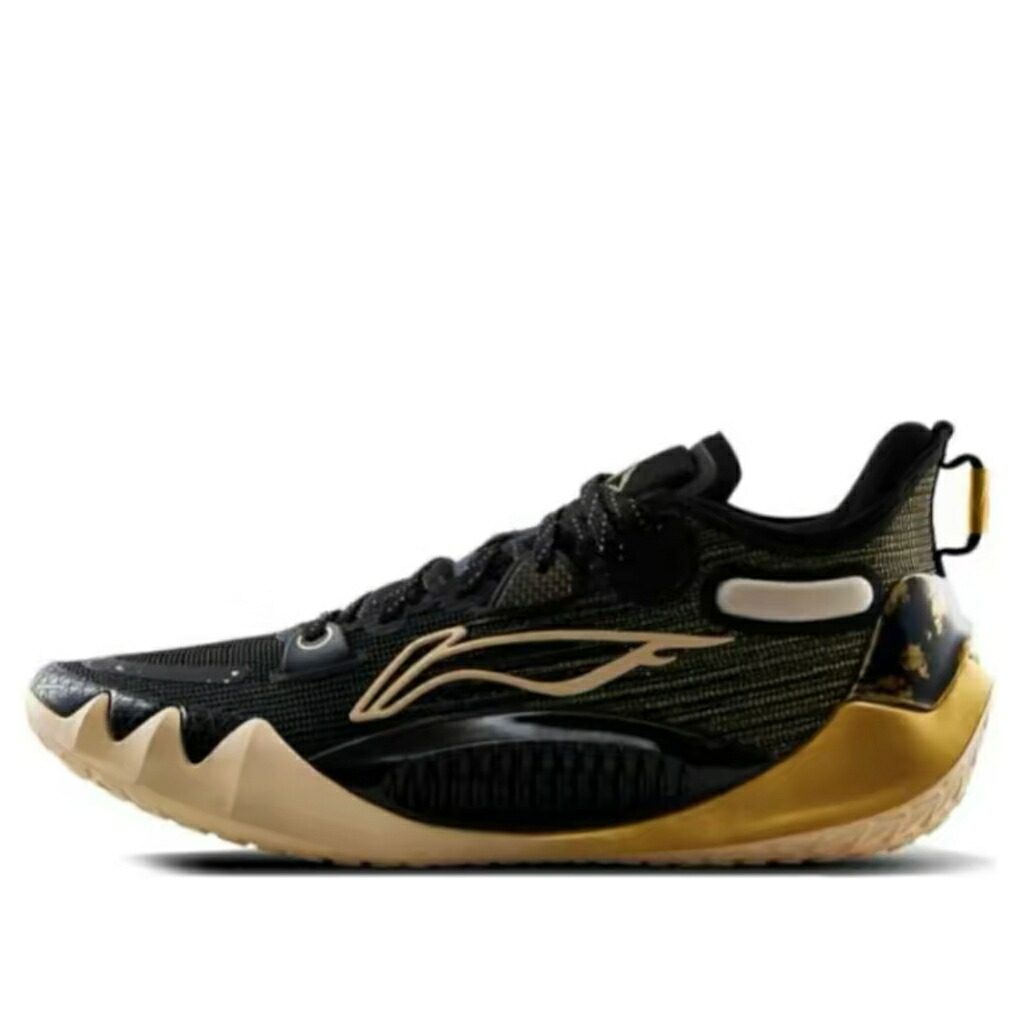 リーニン バトラー 黒いこと 黒いこと ゴールド \u0027BLACK GOLD\u0027 スニーカー メンズ LI-NING JIMMY BUTLER 1 ABAS051-34 / BLACK GOLD