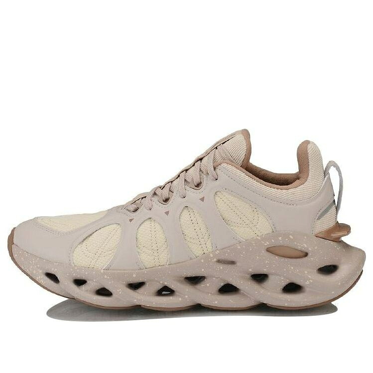 リーニン エース 茶色 ブラウン 灰色 グレー ニューヨーク 'BROWN GREY' スニーカー メンズ LI-NING ARC ACE NEW YORK FASHION WEEK 2019 ARHP259-4 / BROWN GREY|スニケス