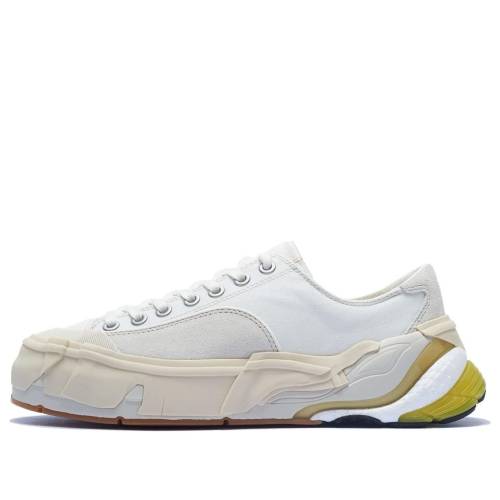 リーニン ベージュ 白色 ホワイト 黄色 イエロー 青色 ブルー 'CREAM WHITE' スニーカー メンズ LI-NING WUJI AZGT037-2 / BEIGE WHITE YELLOW BLUE