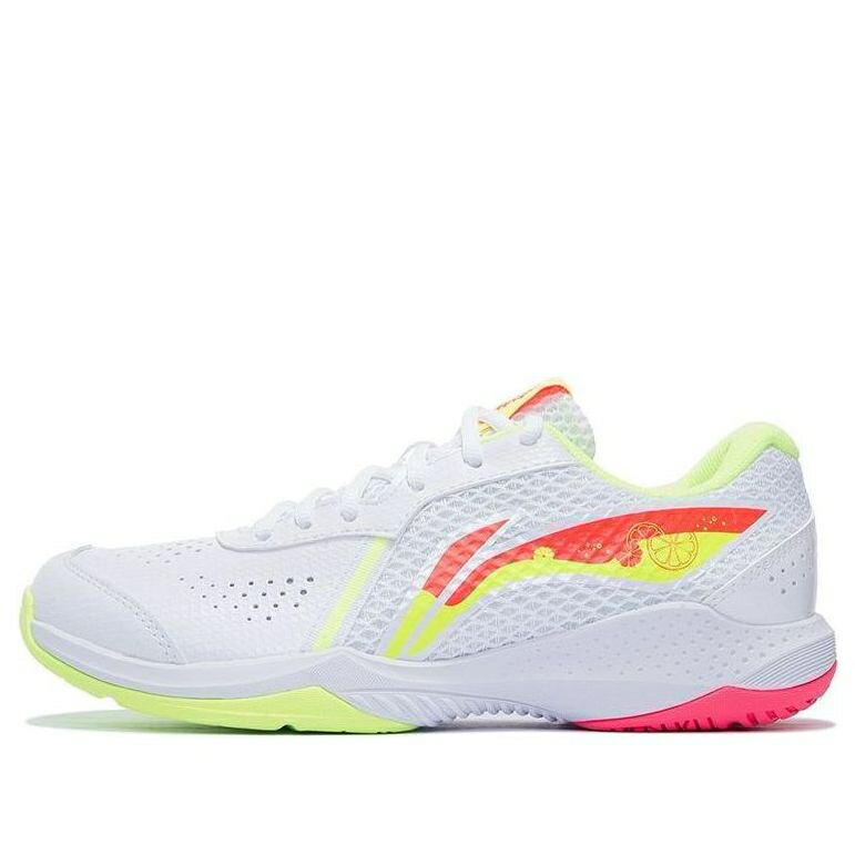 リーニン サンダー ともし火 黄味がかった 黄色 白いこと 白いこと サクラ色 \u0027WHITE PINK\u0027 スニーカー メンズ LI-NING THUNDER LITE YELLOW AYTS020-5 / WHITE YELLOW PINK