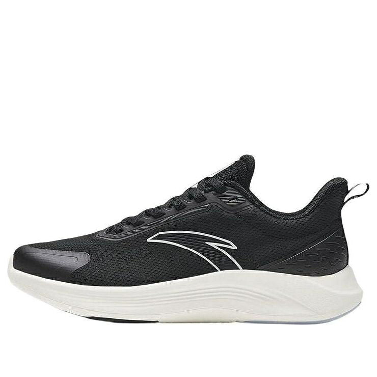 つづき物 黒いこと 黒いこと 白いこと 白いこと \u0027BLACK WHITE\u0027 スニーカー レディース ANTA (WMNS) RUNNING SERIES SNEAKERS 122335576-1 / BLACK WHITE