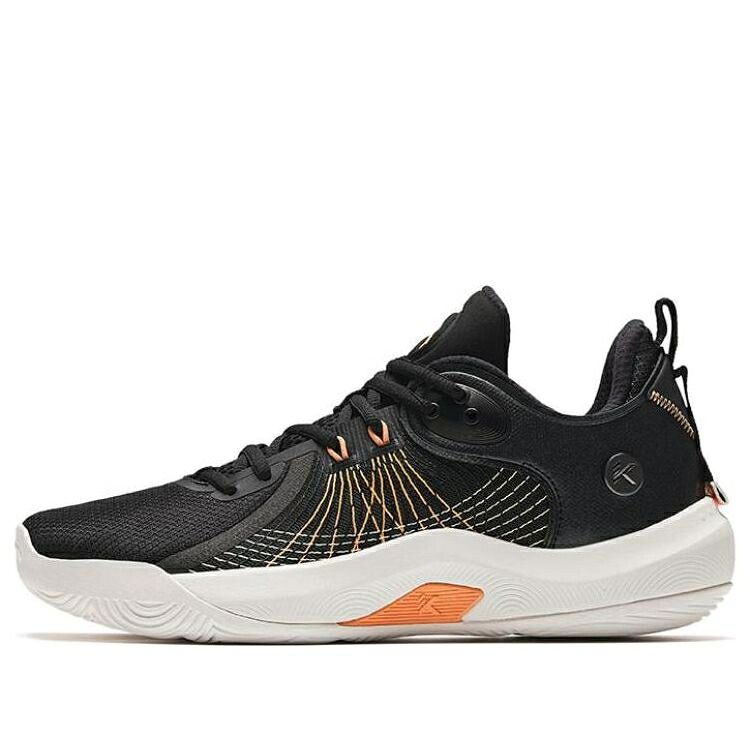 校庭 黒いこと 黒いこと 橙 オレンジ色 白いこと 白いこと \u0027BLACK ORANGE\u0027 スニーカー メンズ ANTA KLAY THOMPSON CAMPUS 112421607-2 / BLACK ORANGE WHITE