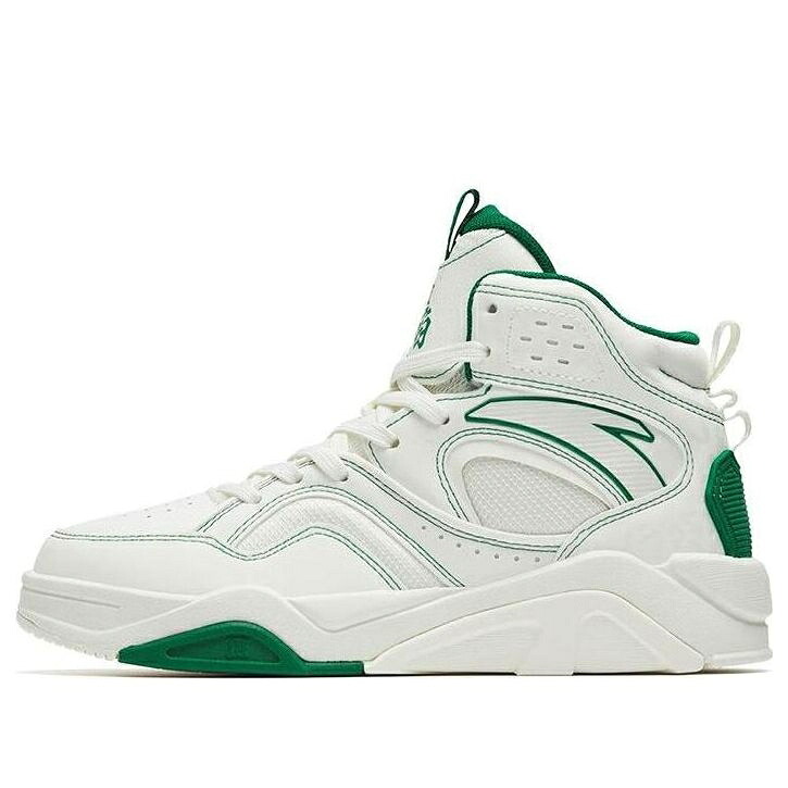 御機嫌 白いこと 白いこと 緑 緑であること \u0027WHITE GREEN\u0027 スニーカー レディース ANTA (WMNS) FLAME 3 HIGH 122248088-6 / WHITE GREEN
