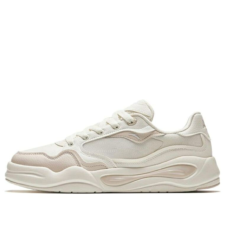 白色 ホワイト ベージュ 'WHITE BEIGE' スニーカー メンズ ANTA TIANXING SKATEBOARDING 112428052-2 / WHITE BEIGE|スニケス