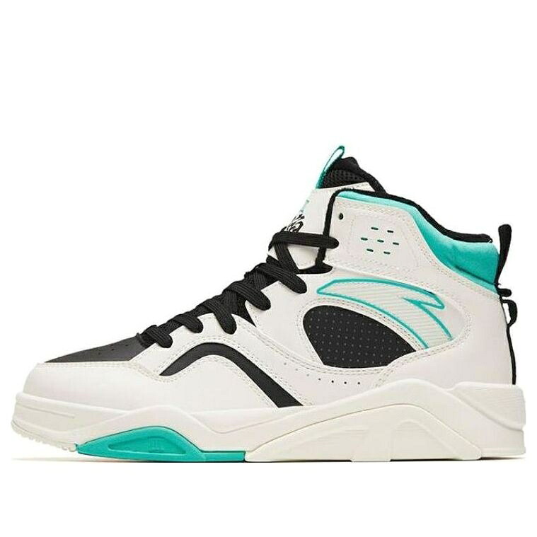 ハイ 黒色 ブラック 白色 ホワイト 緑 グリーン 3.0 'WHITE GREEN' スニーカー メンズ ANTA FLAME HIGH BLACK 112248088-2 / WHITE BLACK GREEN|スニケス