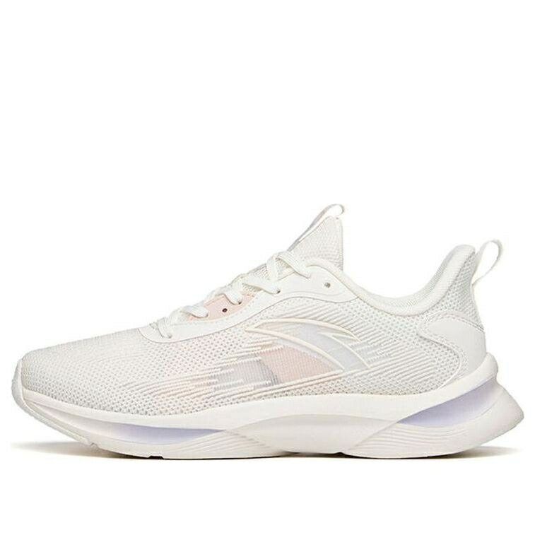 シリーズ 白色 ホワイト 紫 パープル 'WHITE' スニーカー レディース ANTA (WMNS) RUNNING SERIES SNEAKERS 122125585S-2 / WHITE PURPLE