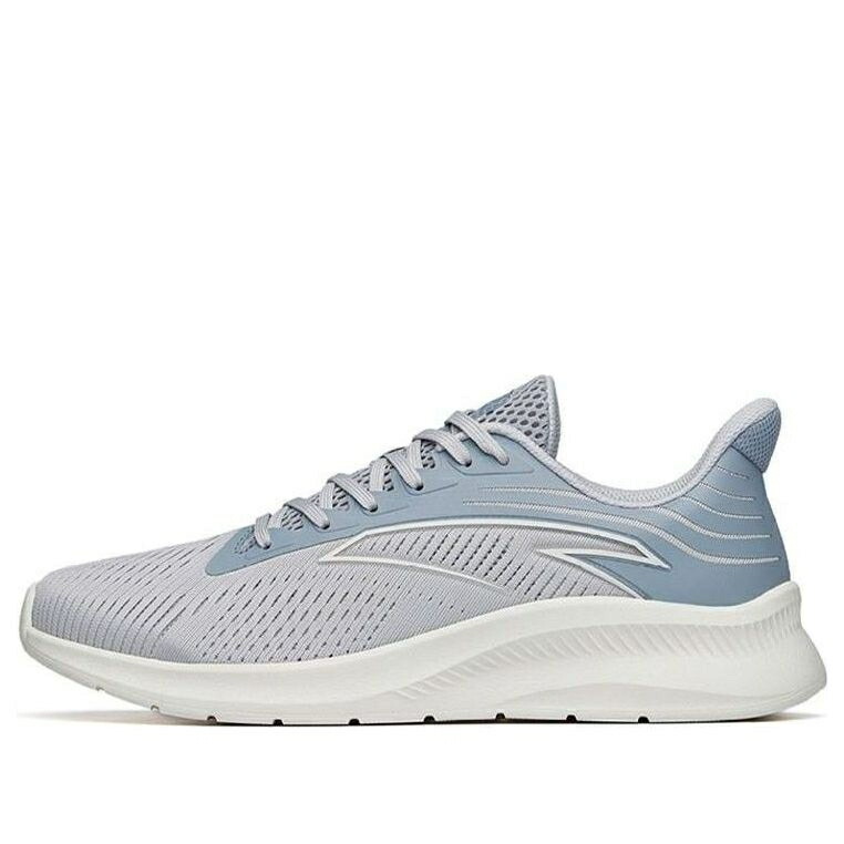 続きもの 薄墨色 薄墨色 青味 青み 白いこと 白いこと \u0027GREY BLUE\u0027 スニーカー メンズ ANTA RUNNING SERIES SNEAKERS 912235521-2 / GREY BLUE WHITE